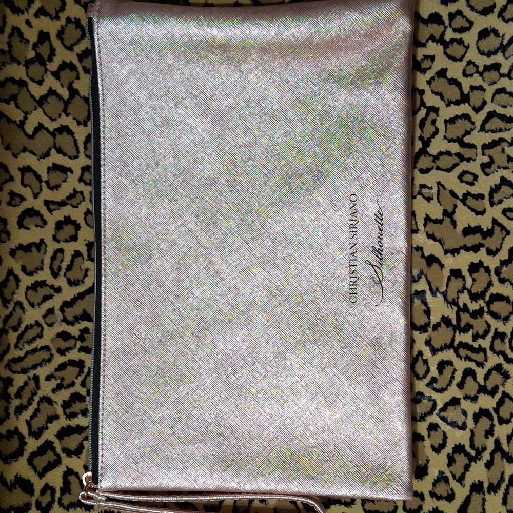Christian Siriano Rose Cosmetic Bag-NEW!!!